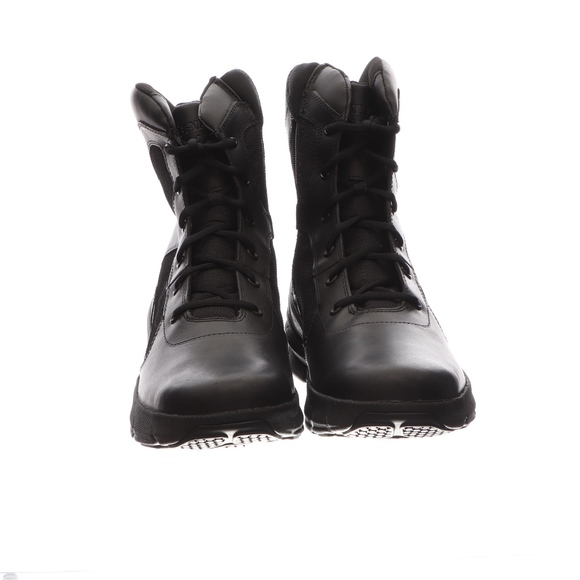 Bates Black Leather Charge Tactical Boots Mens 14 - Picture 4 of 6